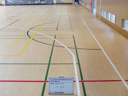 栗島中学校屋内運動場